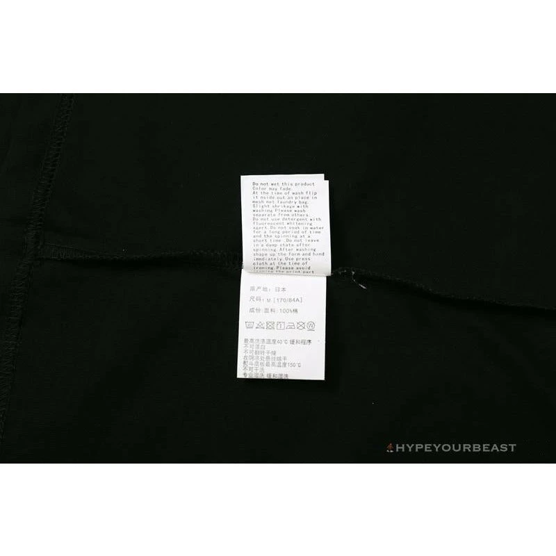 Hypeyourbeast BAPE Blue Ape Head Green Storm Tee Shirt 'BLACK' Clothes 13 Hypeyourbeast BAPE Blue Ape Head Green Storm Tee Shirt 'BLACK' Clothes