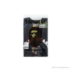 Hypeyourbeast Clothes BAPE Baby Shark Blue Shark Tee Shirt 'BLACK'