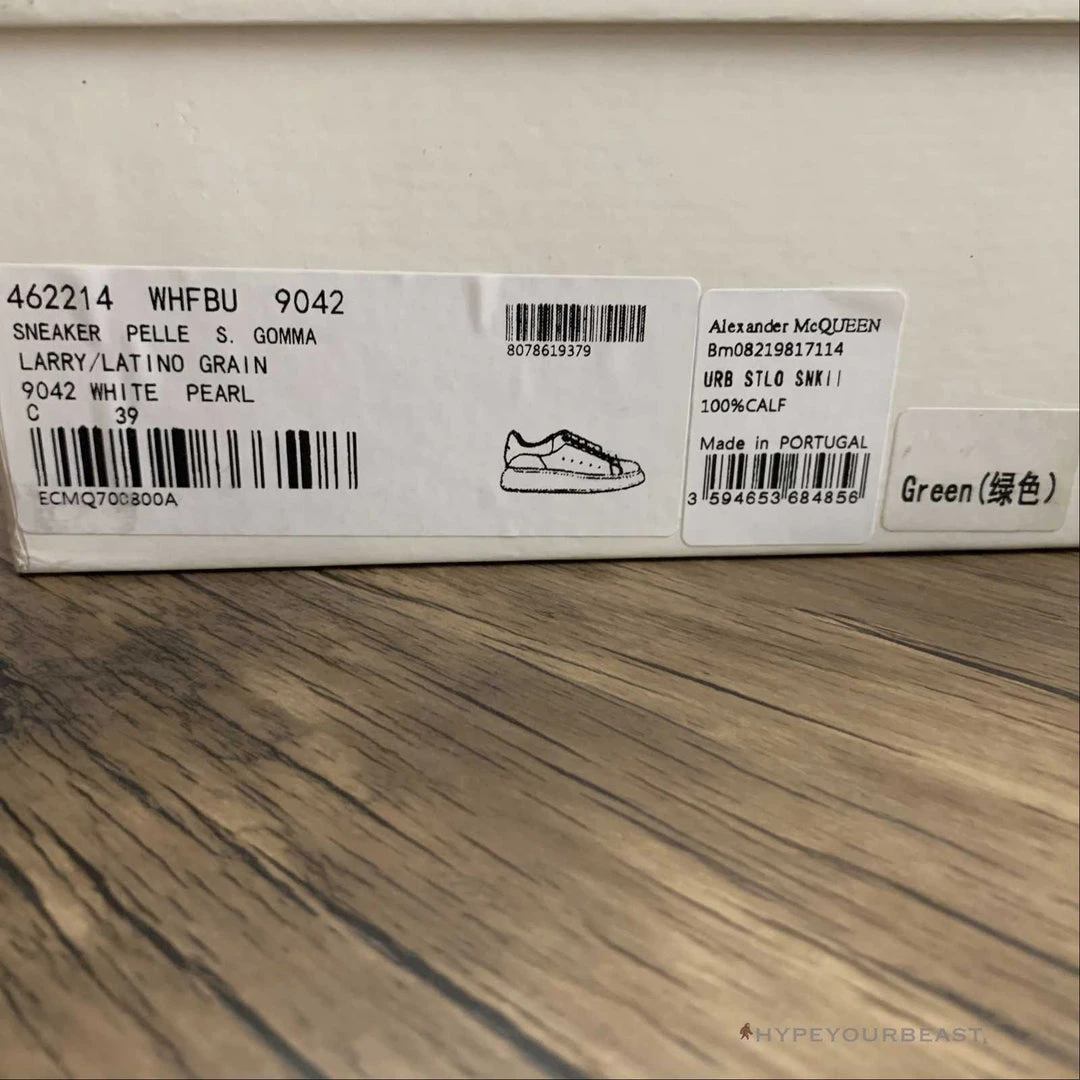 HypeYourBeast Alexander McQueen White / Green A. Mcqueen 17 HypeYourBeast Alexander McQueen White / Green A. Mcqueen