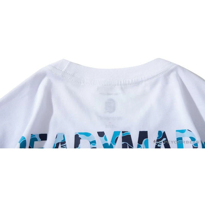 Hypeyourbeast BAPE Readymade Small Bee Camouflage Letter Tee Shirt 'BLUE' 8 Hypeyourbeast BAPE Readymade Small Bee Camouflage Letter Tee Shirt 'BLUE'