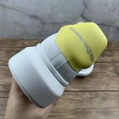 HypeYourBeast Alexander McQueen White / Highlighter Yellow A. Mcqueen
