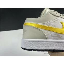 Hypeyourbeast Air Jordan 1 Low 'Palm Tree Beige Yellow'
