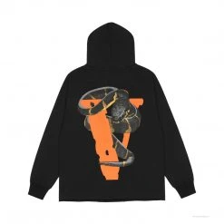 HypeYourBeast Hoodies & Jackets Vlone Hoodie Black Snake Eye