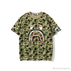 Hypeyourbeast BAPE Chinese Style Ink 10th Anniversary Camouflage Tee Shirt 'GREEN'
