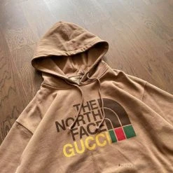 Hypeyourbeast North Face X GC Hoodie Brown