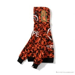 Hypeyourbeast BAPE X XO Co-Branded Camouflage Hoodie 'RED'