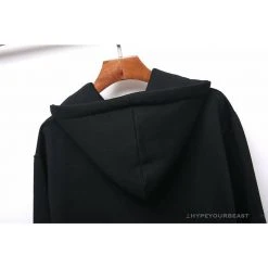 Hypeyourbeast BAPE X Bathing Ape Head Hoodie 'BLACK'