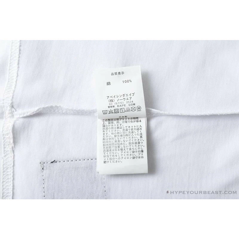 Hypeyourbeast BAPE Little Dinosaur Cartoon Line Tee Shirt 15 Hypeyourbeast BAPE Little Dinosaur Cartoon Line Tee Shirt