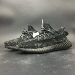 Hypeyourbeast Adidas Yeezy Boost 350 V2 Black / Black / Static