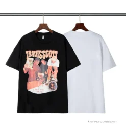 Hypeyourbeast OFF-WHITE Travisscott High Street Tee Shirt 'BLACK' 17 Hypeyourbeast OFF-WHITE Travisscott High Street Tee Shirt 'BLACK'