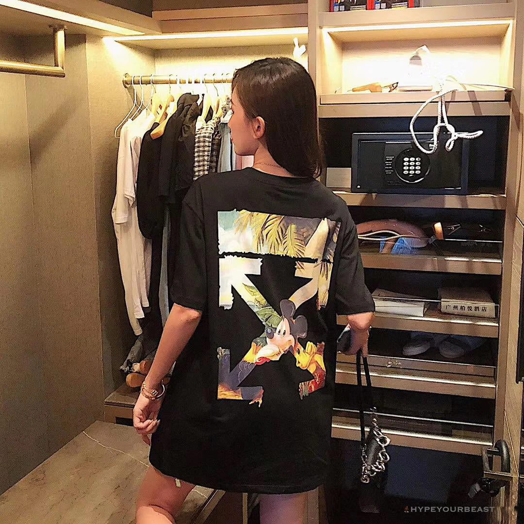 Hypeyourbeast OFF-WHITE Disney Spring X Summer Mickey With Pluto Tee Shirt 'BLACK' T-Shirts 12 Hypeyourbeast OFF-WHITE Disney Spring X Summer Mickey With Pluto Tee Shirt 'BLACK' T-Shirts